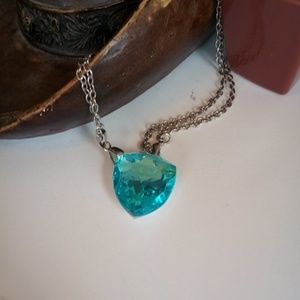 Blue/aqua necklace